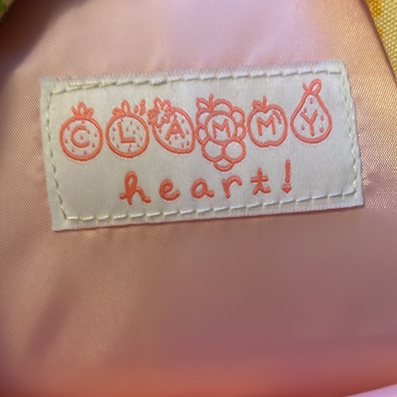 Yellow floral small backpack - Picture 5 of 7